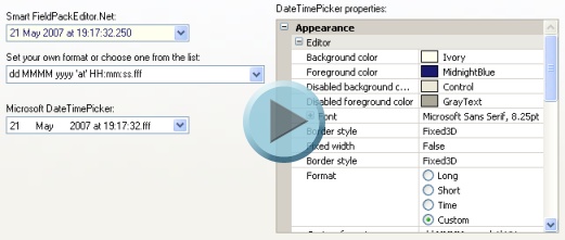 DateTimePicker screencast